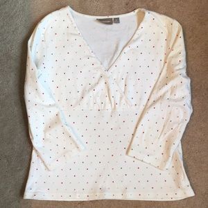 Croft & Barrow stretch top Size Medium